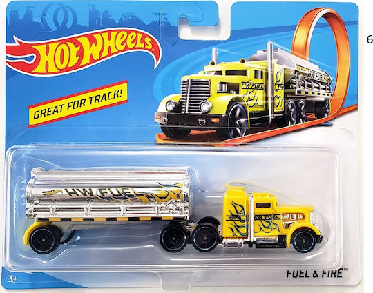 Hot Wheels Track Stars Lastwagen Verschiedene Pläne für 3+ Jahre (Verschiedene Designs) 1Stück