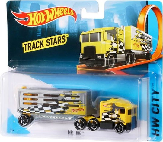 Hot Wheels Track Stars Lastwagen Verschiedene Pläne für 3+ Jahre (Verschiedene Designs) 1Stück