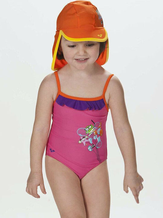 Arena Costum de baie pentru copii Întreg Fuchsia