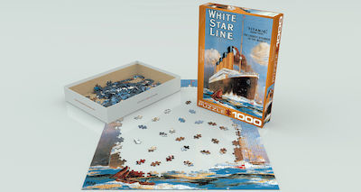 Titanic White Star Line Puzzle 2D 1000 Stücke