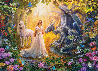 XL Princess' Garden by Jan Patrick Puzzle 2D 500 Bucăți