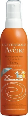 Avene Αδιάβροχο Βρεφικό Αντηλιακό Spray Reflexe για Πρόσωπο & Σώμα SPF30 200ml