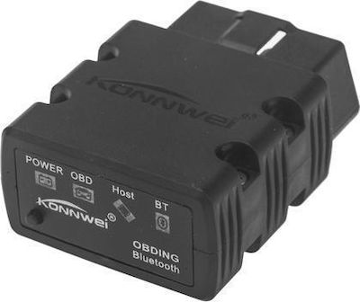 Konnwei Instrument de diagnosticare auto OBD 2 cu Bluetooth