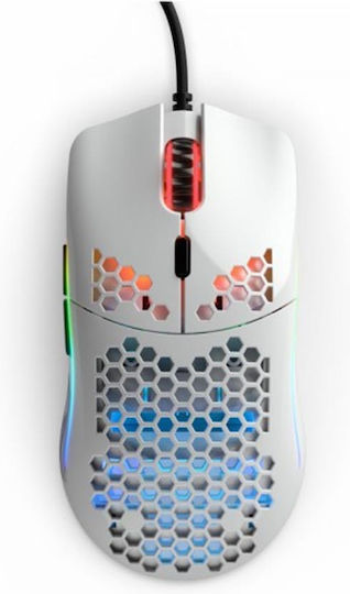 Glorious PC Gaming Race Model O Minus RGB Gaming Mouse 12000 DPI White