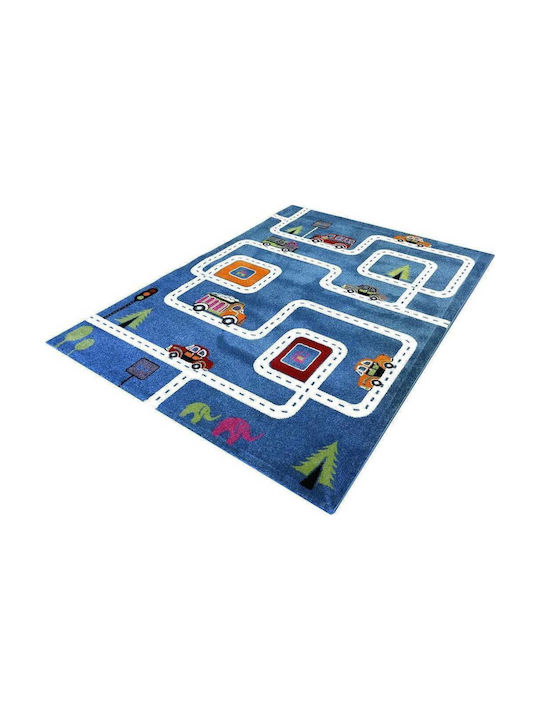 Tzikas Carpets Kids Synthetic Activity Mat 11556-030 Road 133x190cm 13mm