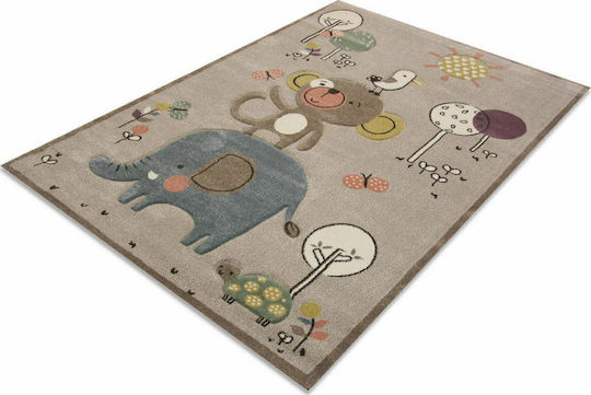 Tzikas Carpets 21900-760 Детско килимче Сив 133x190см Дебелина 13мм