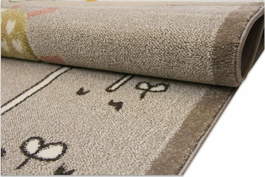 Tzikas Carpets 21900-760 Детско килимче Сив 133x190см Дебелина 13мм