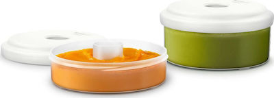 Philips Plastic Toddler Bowl Avent Σκεύη Αποθήκευσης Φρέσκων Τροφίμων 2τμχ 2pcs Multicolour SCF876/02