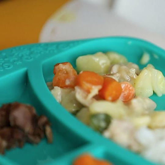 Marcus & Marcus Silicone Baby Tray for 6+ months Green