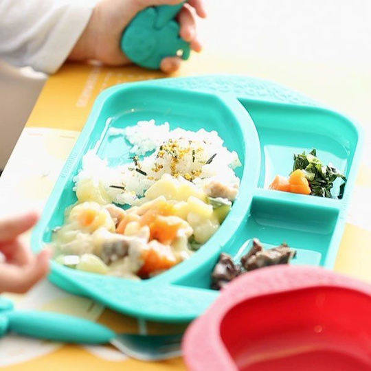 Marcus & Marcus Silicone Baby Tray for 6+ months Green