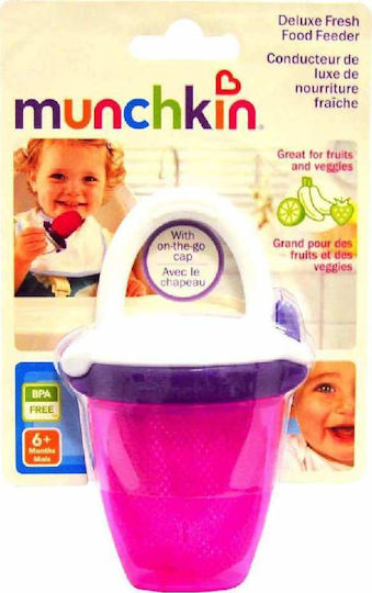 Munchkin Δίχτυ Φαγητού Μωβ Deluxe Fresh Feeder από Ύφασμα για 6+ μηνών