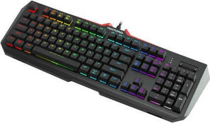 Riotoro Ghostwriter Elite Gaming Tastatură Mecanică cu Cherry MX Brown comutatoare și iluminare RGB (Engleză US)