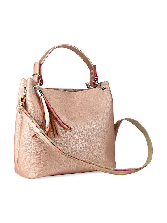 Pierro Accessories Damen Tasche Schulter Rose Gold