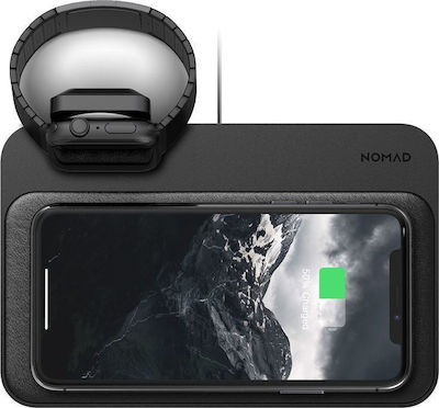 Nomad Base Station Wireless Charger Μαύρο (Apple Watch/iPhone)