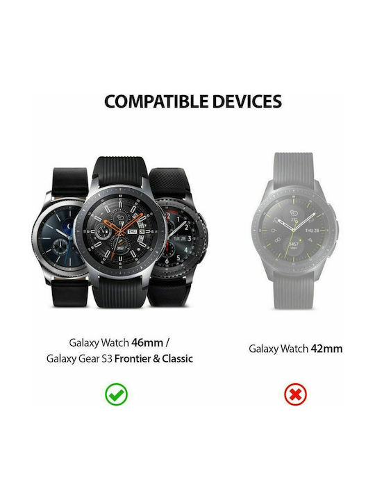 Ringke Bezel Ring with Digits Μαύρο (Galaxy Watch (46mm) / Gear S3)