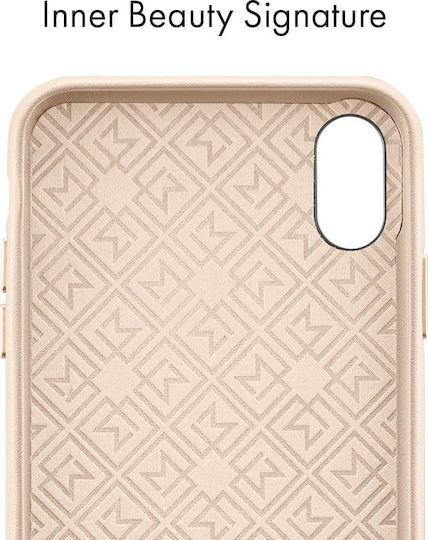 Spigen La Manon Calin Back Cover Δερματίνης Ροζ (iPhone XS Max)