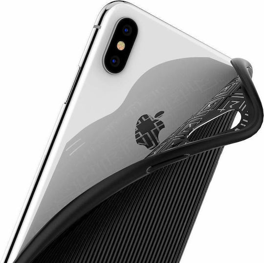 Spigen La Manon Classy Back Cover Plastic Black (iPhone XS Max)