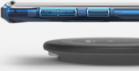 Ringke Fusion-X Back Cover Σιλικόνης με Λουράκι Μαύρο (Galaxy Note 10)
