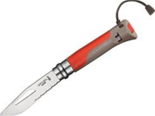 Opinel No.08 Pocket Knife Red (Various Colors)