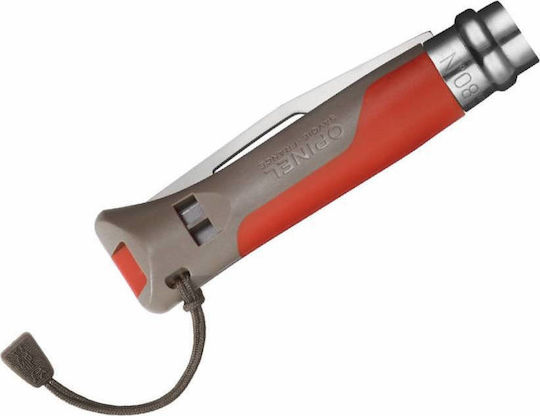 Opinel No.08 Pocket Knife Red (Various Colors)