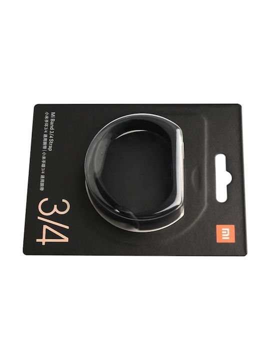 Xiaomi Strap Silicone with Pin Black (Mi Band 3/Mi Smart Band 4) MYD4126TY