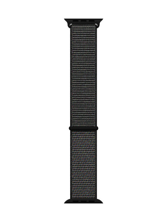 Kakapi Λουράκι Υφασμάτινο Μαύρο (Apple Watch 42/44/45mm)