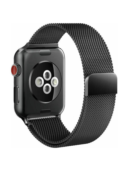 Tech-Protect Milanese Armband Rostfreier Stahl Black (Apple Watch 38/40/41/42mm) TPRBMI4B