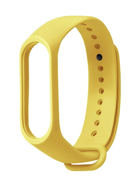 Bracelet for Xiaomi Mi Band 3 Strap Silicone with Pin Yellow (Mi Band 3/Mi Smart Band 4) 849900375F
