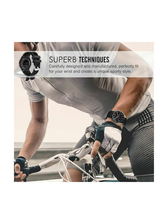 Tech-Protect QuickFit Strap Silicone Black (Huawei Watch 3 / Huawei Watch GT 2 Pro)