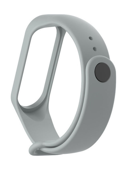 Λουράκι Σιλικόνης Σκούρο Γκρι (Mi Band 3/4)