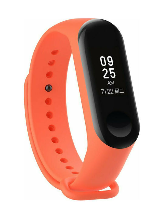 Λουράκι Σιλικόνης Πορτοκαλί (Mi Band 3/4)