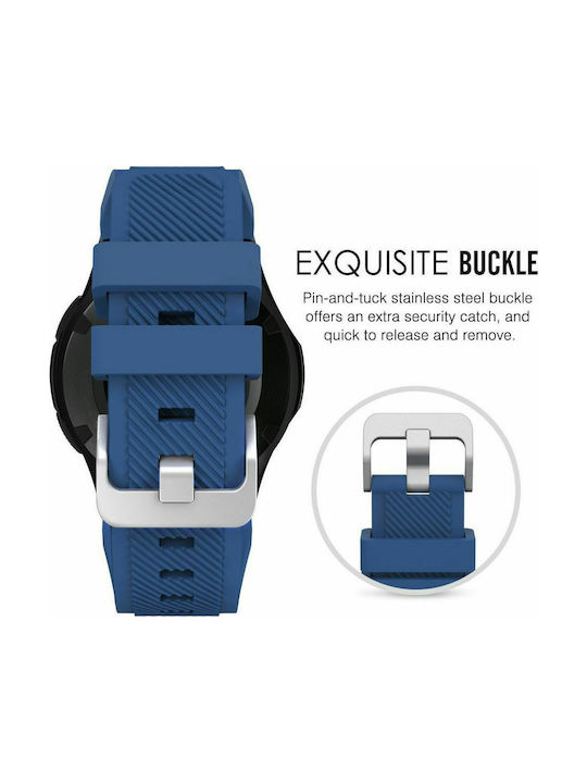 Tech-Protect Smoothband Strap Silicone Midnight Blue (Galaxy Watch (46mm) / Gear S3)