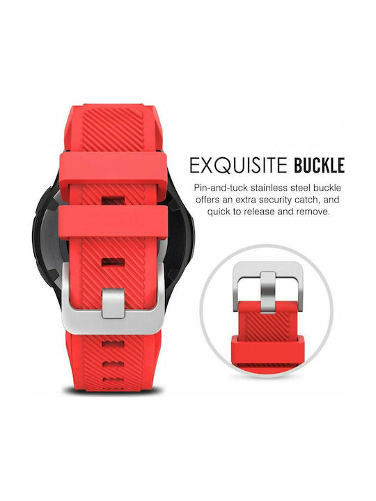 Smoothband Strap Silicone Red (Galaxy Watch (46mm) / Gear S3) 99223410