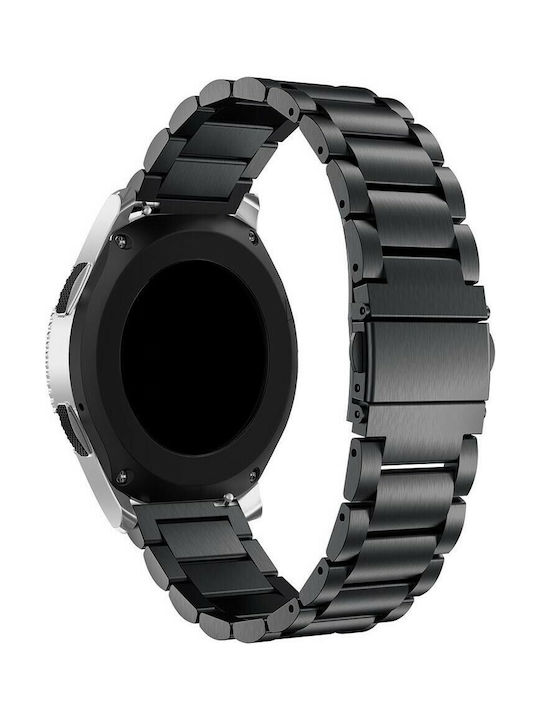 Tech-Protect Λουράκι Ανοξείδωτο Ατσάλι Μαύρο (Amazfit Pace)