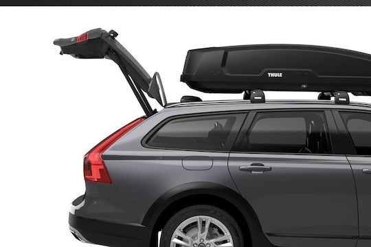 Thule Force XT M Dachbox für Autos mit Doppelöffnung Kapazität 400Es Schwarz