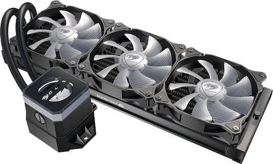 Cougar Helor 360 Υδρόψυξη AIO CPU με 3 Ανεμιστήρες 120mm και RGB Φωτισμό