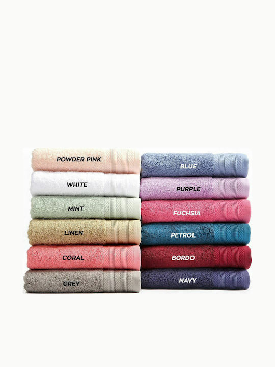 Nef-Nef Homeware Bath Towel 70x140cm. White Weight 550gr/m²