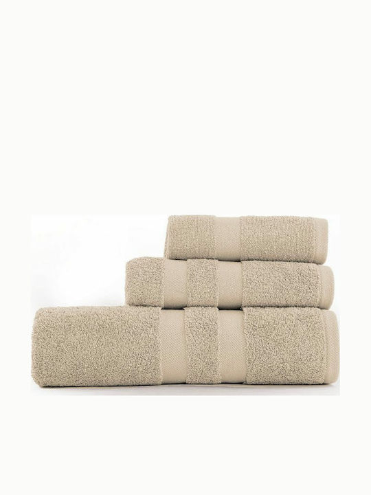 Nef-Nef Homeware Πετσέτα Προσώπου Status 50x90εκ. Linen Βάρους 500gr/m²