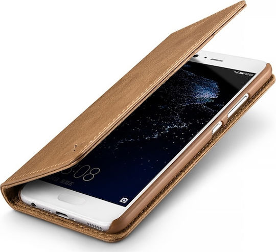 Xoomz Genuine Leather Wallet Piele Maro (Huawei P10)