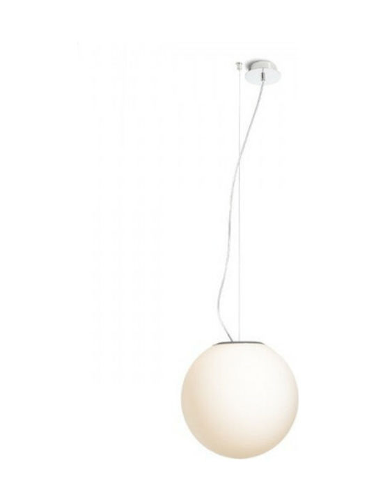 Rendl Light Studio Lunea 30 Κρεμαστό Φωτιστικό Κλασικό Μονόφωτο Λευκό