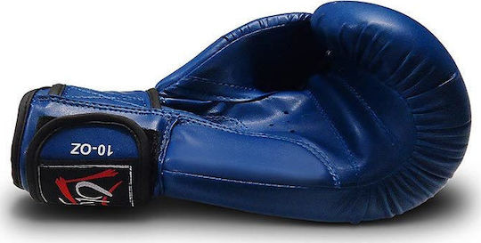 Olympus Sport Training III Kids Boxing Gloves made of Synthetic Leather for Match Blue