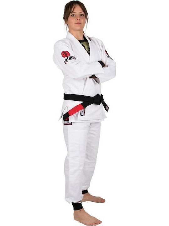 Tatami Fightwear Brazilian Tatami Nova Minimo Gi 2.0 Γυναικεία Στολή Brazilian Jiu Jitsu Λευκή