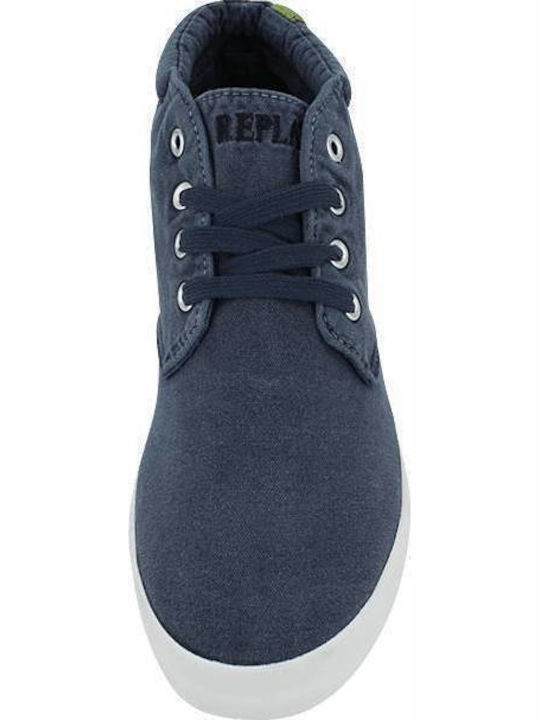Klintum Navy Blue Men's Boots