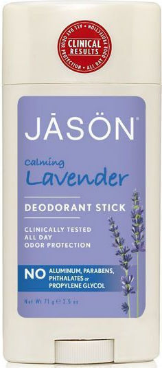 Jason Calming Lavender Deodorant Φυσικό Αποσμητικό σε Stick Χωρίς Αλουμίνιο 71gr