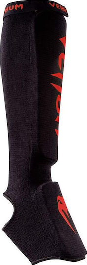 Venum Kontact Shin Guards Adults Black/Red