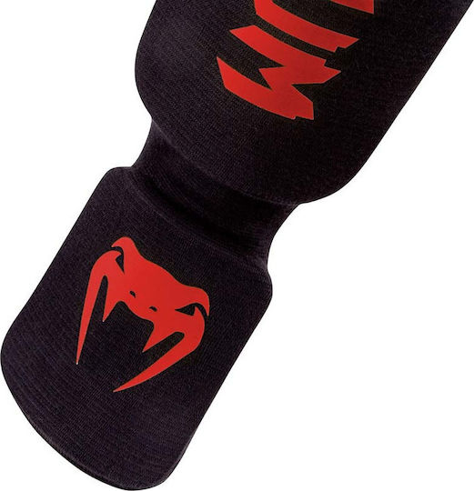 Venum Kontact Shin Guards Adults Black/Red