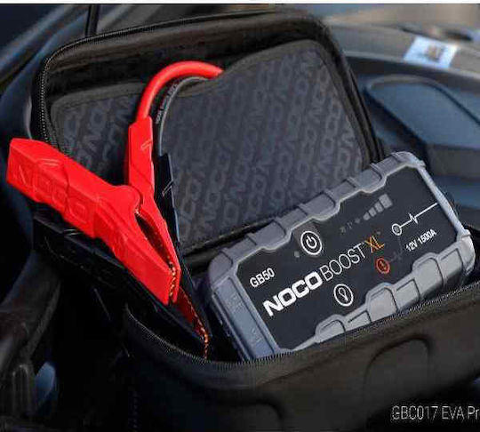 Noco GB50 Boost XL Portable Car Battery Jump Starter 1500A with Φακό / Power Bank / USB 12V