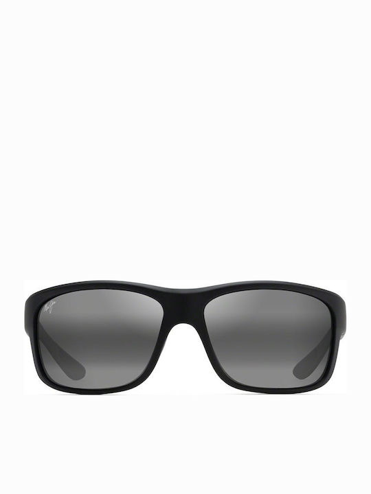 Maui Jim Southern Cross Ανδρικά Γυαλιά Ηλίου με Γκρι Κοκκάλινο Σκελετό και Μαύρο Polarized Καθρέφτη Φακό 815-53B