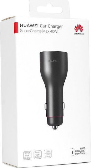 Huawei CP37 Handy-Autoladegerät 40W 6A mit 2xUSB Schwarz Farbe