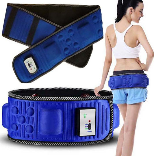 Factory X5 Super Slim Belt Massage for the Body against Cellulite with Vibration Blue